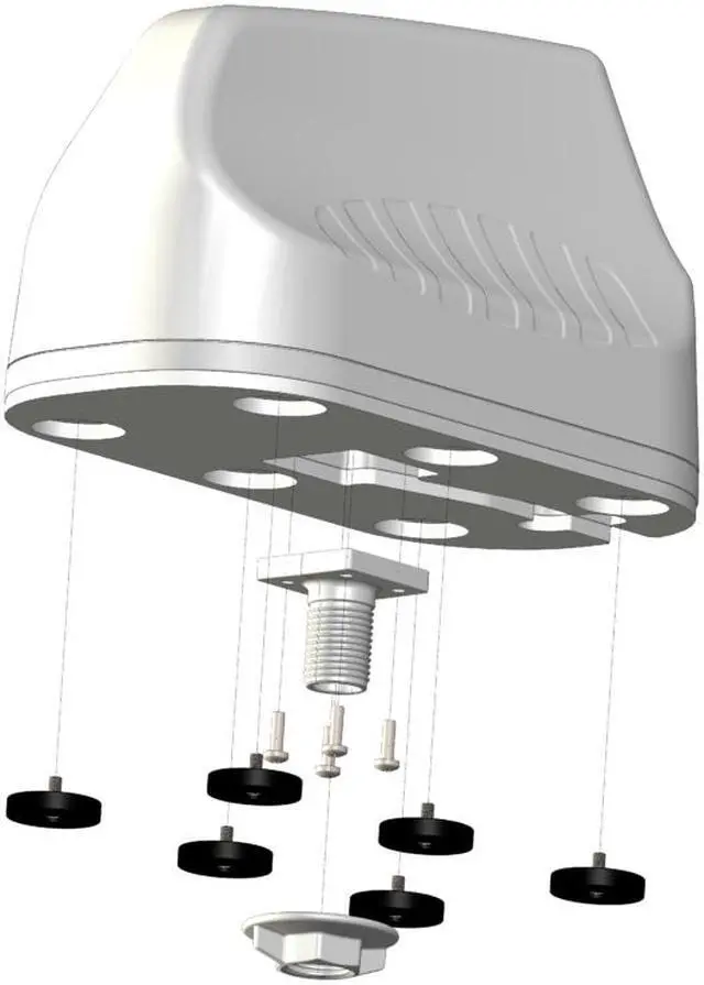 Alt view image 3 of 3 - Poynting 5 in 1 2 x MiMo LTE, 2 x MiMo WIFI & GPS / GLONASS - 690MHZ-960MHZ, 1710MHZ2700MHZ, 3400-3800MHZ Antenna - Thread Mount