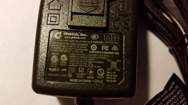 Alt view image 3 of 3 - GlobTek AC Power Supply with North American Blade Installed for Sierra Wireless AirLink LS300, LX40, LX60, ES450, GX450, RV50, RV50X, MP70 and Option Cloudgate