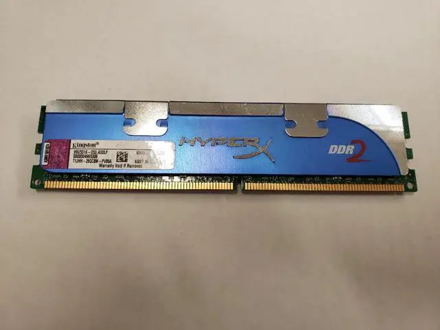 Alt view image 2 of 2 - HyperX 2GB DDR2 800 (PC2 6400) Desktop Memory Model KHX6400D2LL/2GR