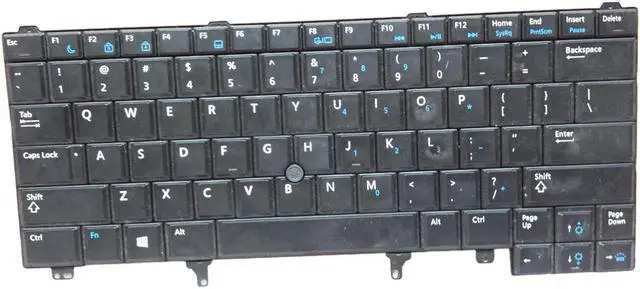 Alt view image 4 of 8 - Dell OEM Latitude E6440 Laptop Keyboard  Stick Mouse Pointer and Backlight 4CTXW