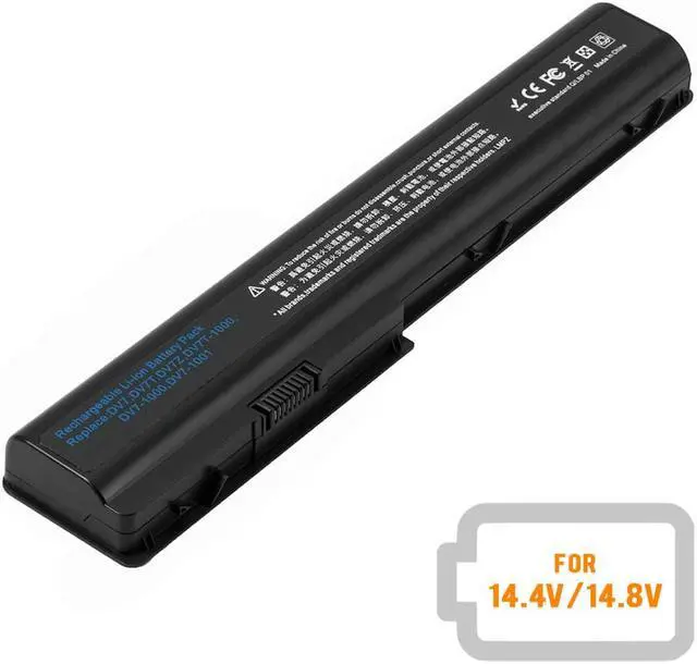 Alt view image 2 of 7 - DR. BATTERY 480385-001 Battery Compatible with HP Pavilion DV7 DV8 Series GA08 516355-001464059-142 HSTNN-DB75 HSTNN-C50C 534116-291 486766-001 dv7t-3000 DV7-3183CL DV7T GA04 GA06 [14.4V / 63Wh]
