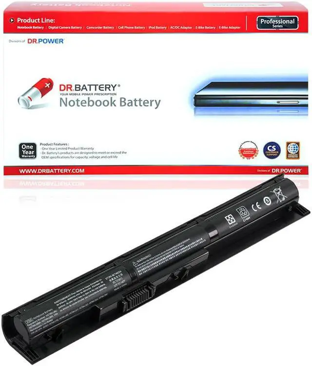 Main image of DR. BATTERY 756743-001 VI04 VI04XL 756744-001 756478-422 756478-851 756745-001 756479-421 756480-421 compatible with HP ProBook 440 G2 445 G2 450 G2 455 G2 450 G3 455 G3 Envy 15 17 [14.8 V / 33Wh]