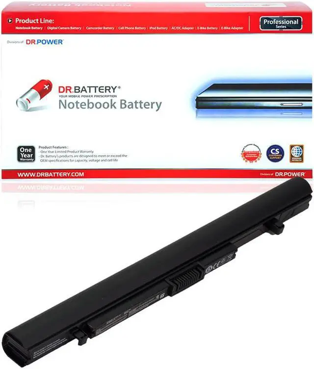 Main image of DR. BATTERY PA5212U-1BRS PABAS283 Battery Compatible with Toshiba Tecra A40 A50 C40 C50 Z50 C50-B Toshiba Satellite Pro A40 A50 R40 R50 [14.8V / 32Wh]