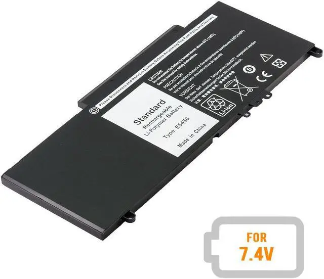 Alt view image 2 of 7 - DR. BATTERY G5M10 Battery Compatible with DELL Latitude E5450 E5550 E5270 E5470 E5570 8V5GX R9XM9 WYJC2 079VRK 79VRK F5WW5 HK60W XF9M [7.4 V / 53Wh]
