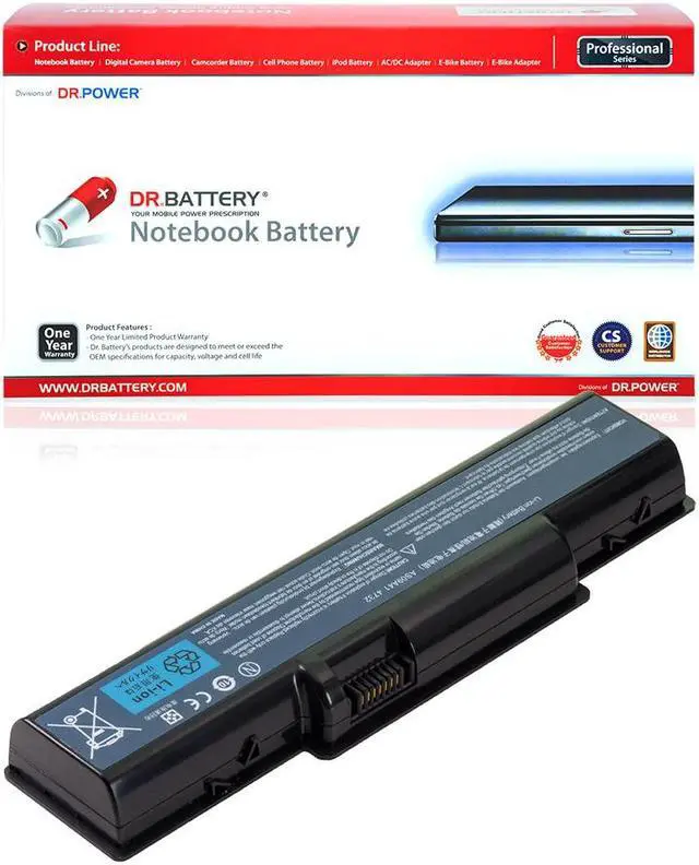 Main image of DR. BATTERY AS09A31 Battery Compatible with Acer Aspire 4732 5516 5517 5532 5732Z eMachine D525 D725 AS09A36 AS09A41 AS09A51 AS09A56 AS09A61 AS09A70 AS09A71 AS09A73 AS09A75 AS09A90 [11.1V / 49Wh]