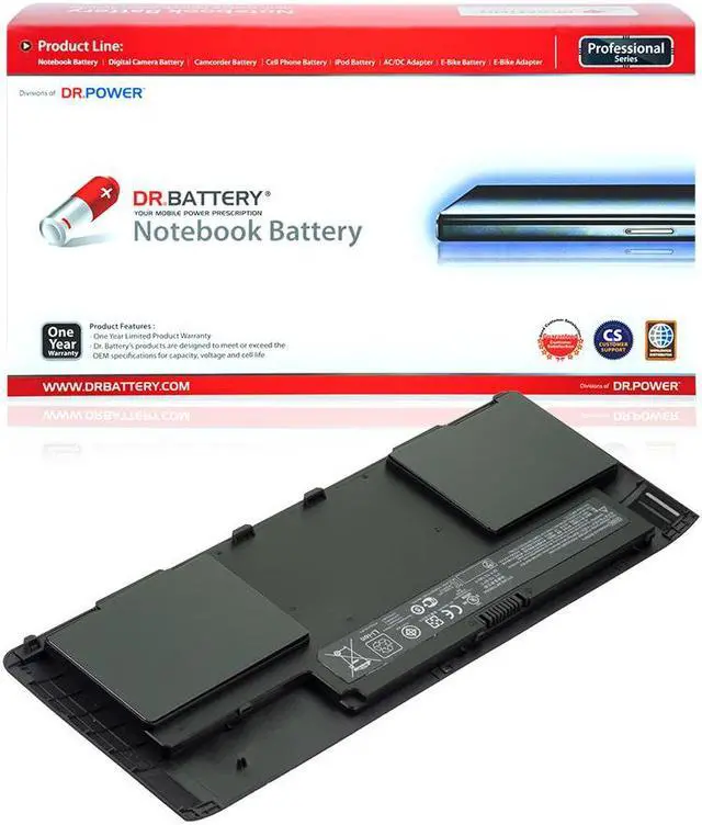 Main image of DR. BATTERY 698943-001 OD06XL Laptop Battery Compatible with HP EliteBook Revolve 810 G1 G3 Series HSTNN-IB4F HSTNN-W91C 698750-171 H6L25AA H6L25ET [11.1V / 38Wh]