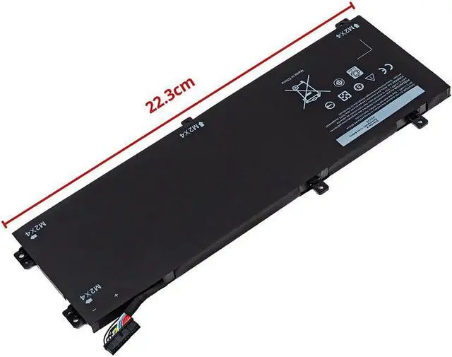 Alt view image 2 of 7 - DR. BATTERY H5H20 Battery Compatible with Dell XPS 15 9560 9570 Precision M5510 M5520 5530 5510 5520 RRCGW 05041C 5D91C GPM03 5041C CP6DF 5XJ28 1P6KD 4GVGH 6GTPY [11.4V / 56Wh]