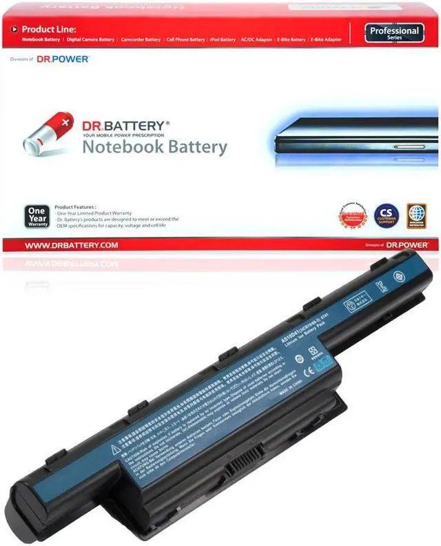 Main image of DR. BATTERY AS10D31 Battery Compatible with Acer AS10D51 AS10D56 AS10D75 AS10D81 AS10D61 AS10D41 AS10D73 AS10D71 AS10D3E Aspire 5250 5733z 5750 7741 5733 5755 5253 [10.8V / 71Wh]