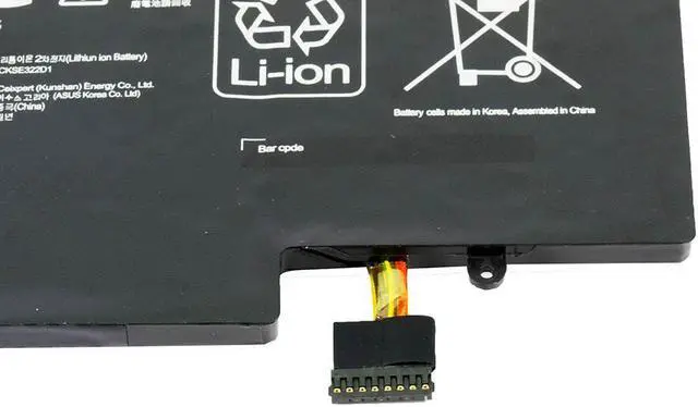 Alt view image 3 of 7 - DR. BATTERY C22-UX31 Laptop Battery for Asus ZenBook UX31A Series Asus ZenBook UX31E Series C23-UX31 C21-UX31 [7.4V / 50Wh]