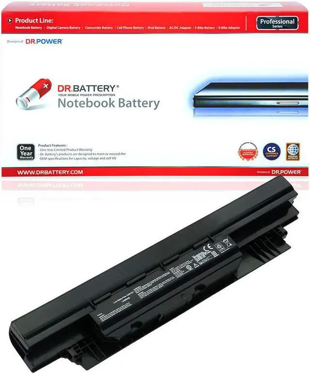 Main image of DR. BATTERY A32N1331 A32N1332 Battery Replacement for Asus ASUSPRO PU551L ASUSPRO PU551LA P2540UA-AB51 P2540UA P2530U P2440U [10.8V / 48Wh]