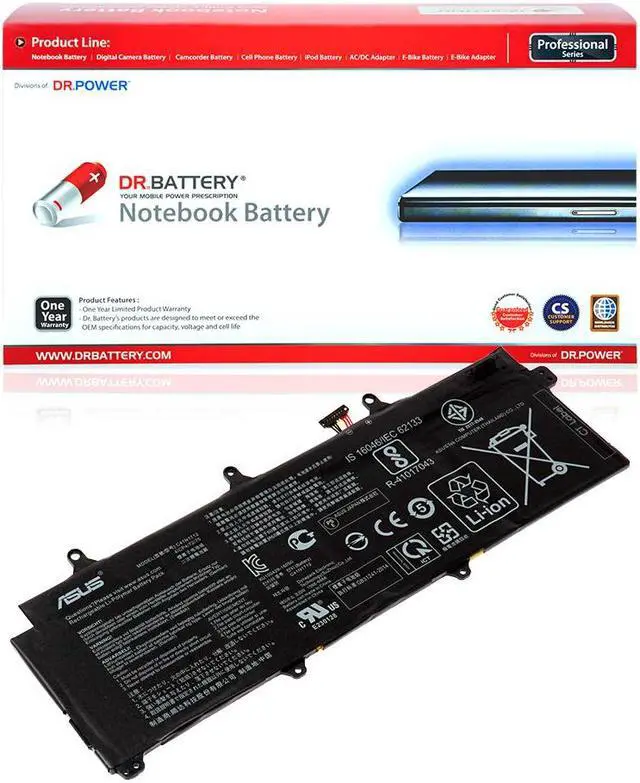 Main image of DR. BATTERY C41N1712 0B200-02380100 Laptop Battery for Asus ROG Zephyrus GX501 GX501VIK GX501VI GX501GI GX501G [15.4V / 50Wh]