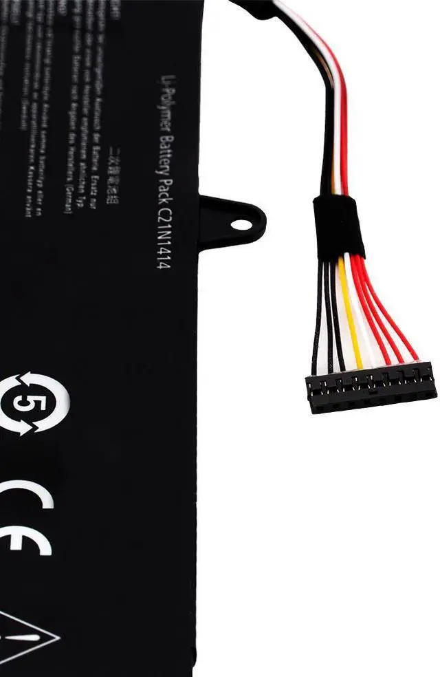 Alt view image 3 of 7 - DR. BATTERY C21N1414 CKSE321D1 0B200-01240900 Laptop Battery for Asus EeeBook X205TA EeeBook F205TA FD0063TS EeeBook X205TA FD015BS EeeBook X205TA FD061TS EeeBook F205TA FD0035BS [7.6V / 31Wh]