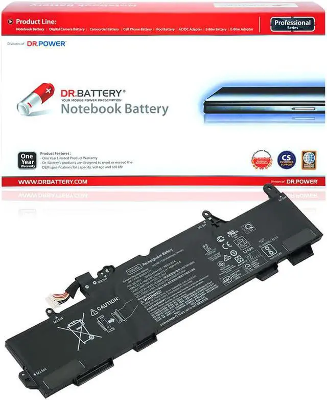 Main image of DR. BATTERY SS03XL Battery Replacement for HP EliteBook 730 735 740 745 755 830 840 846 G5 745 840 G6 ZBOOK 14U G5 G6 Series HSN-I12C HSTNN-LB8G 933321-855 932823-421 [11.55V / 50Wh]