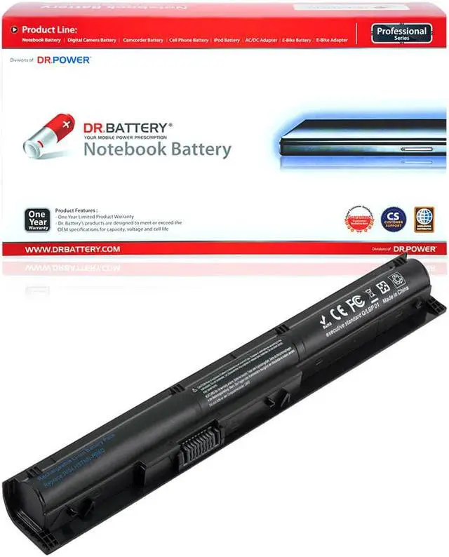 Main image of DR. BATTERY 805294-001 RI04 RI06XL Laptop Battery Compatible with HP ProBook 450 455 470 G3 Series 805047-851 HSTNN-DB7B HSTNN-PB6Q HSTNN-Q94C HSTNN-Q95C HSTNN-Q97C P3G15AA [14.8V / 33Wh]