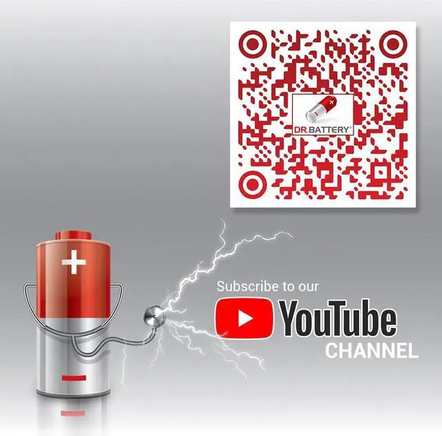 Alt view image 7 of 7 - DR. BATTERY 632427-001 Laptop Battery Compatible with HP Elitebook 8560W 8570W 8760W 8770W 632425-001 632113-141 632114-421 632113-151 HSTNN-F10C HSTNN-I93C [14.8V / 65Wh]