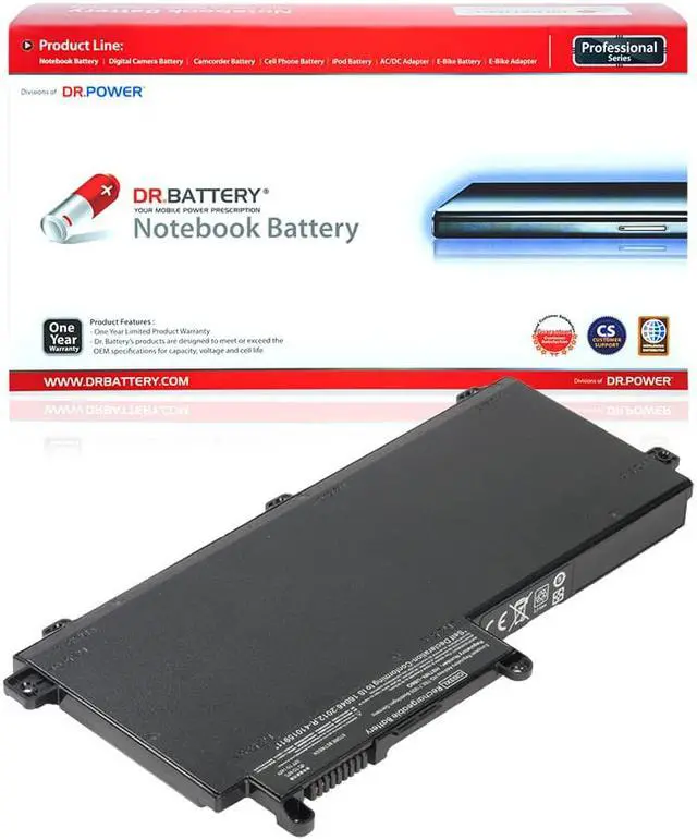 Main image of DR. BATTERY CI03 CI03XL Battery Compatible with HP ProBook 640 G2 645 G2 650 G2 655 G2 801554-001 CIO3 CIO3XL HSTNN-UB6Q [11.4V / 44Wh]