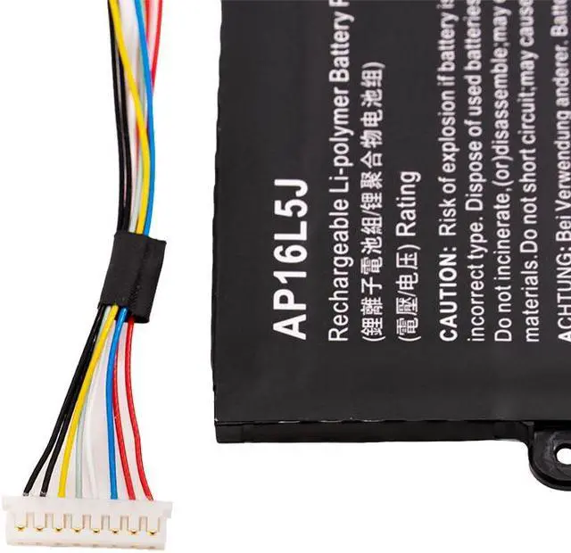 Alt view image 3 of 7 - DR. BATTERY AP16L5J KT.00205.008 Laptop Battery for Acer Swift 5 SF514 Spin 1 SP111 Swift 5 Pro SF514 TravelMate X5 [7.4V / 32Wh]