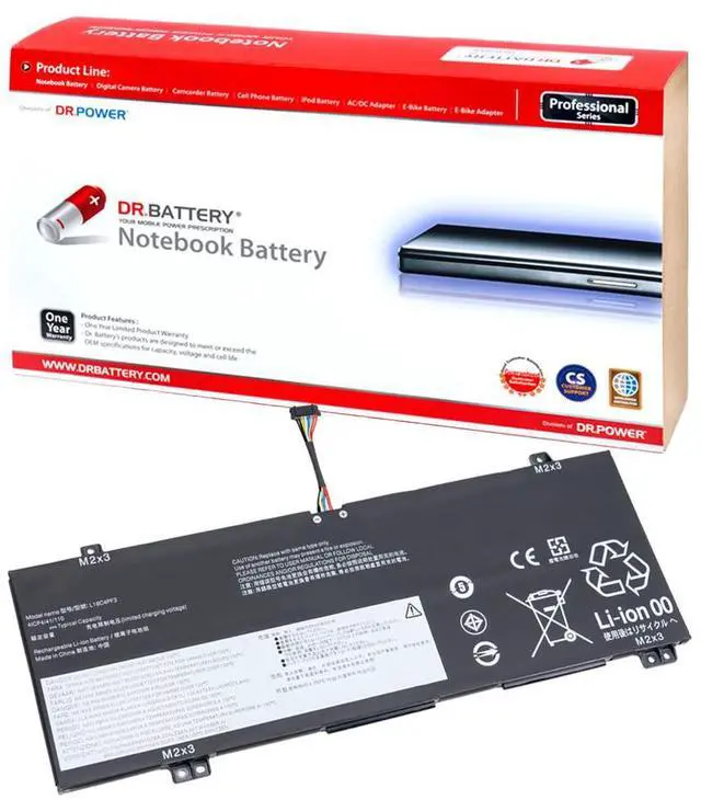 Main image of DR. BATTERY L18C4PF3 L18C4PF4 L18M4PF3 L18M4PF4 Battery Compatible with Lenovo Flex 14IML 14API IdeaPad C340-14API C340-14IWL C340-14IML S540-14API