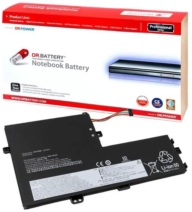 Main image of DR. BATTERY L18L3PF3 L18L3PF2 L18C3PF7 Battery for Lenovo IdeaPad S340 S340-14API S340-14IIL/14IML S340-14IWL S340-15IWL S340-15API/15IIL S340-15IML C340 15IWL 15IIL Series