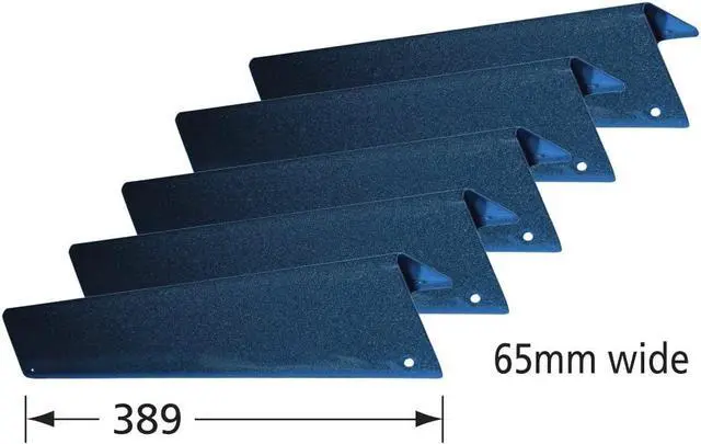 Main image of Gas Grill Black Porcelain Steel Replacement Heat Plate for Weber Models, 93955