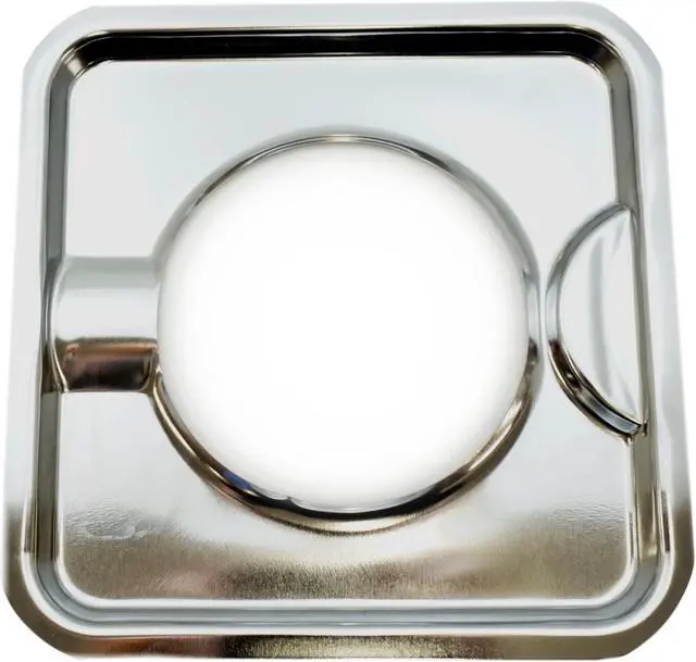 Alt view image 2 of 3 - Square Gas Range Drip Pan for Whirlpool, Sears, AP6011553, PS11744751, WP786333