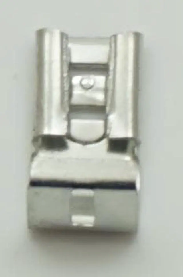 Alt view image 2 of 3 - supco t1114 quick disconnect, high temperature, 90 degree flag, 1210 gauge, 1/4" female pack of 20