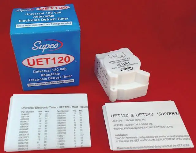 Alt view image 2 of 11 - Supco UET120 Defrost Timer