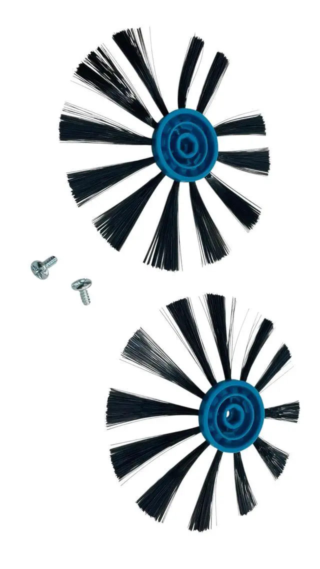 Alt view image 2 of 6 - Bissell EV675 Multi Surface Robotic Vacuum Edge Brushes and Screws, 2Pk, 1618522