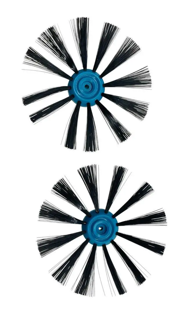 Alt view image 4 of 6 - Bissell EV675 Multi Surface Robotic Vacuum Edge Brushes and Screws, 2Pk, 1618522