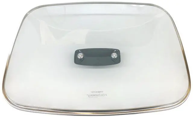 Alt view image 5 of 6 - Presto Glass Cover with Handle For 16" Electric Skillets, 85867