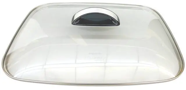 Alt view image 2 of 6 - Presto Glass Cover with Handle For 16" Electric Skillets, 85867