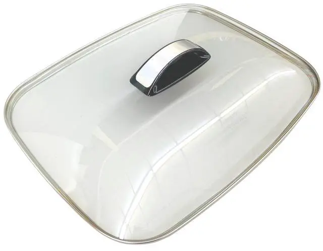 Alt view image 3 of 6 - Presto Glass Cover with Handle For 16" Electric Skillets, 85867
