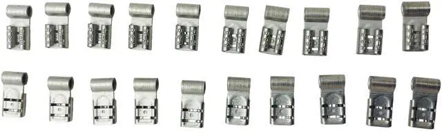 Alt view image 5 of 6 - Supco Non-Insulated Quick Disconnects, 20 Pack, 16-14 AWG 3/16" (.187"), T1106