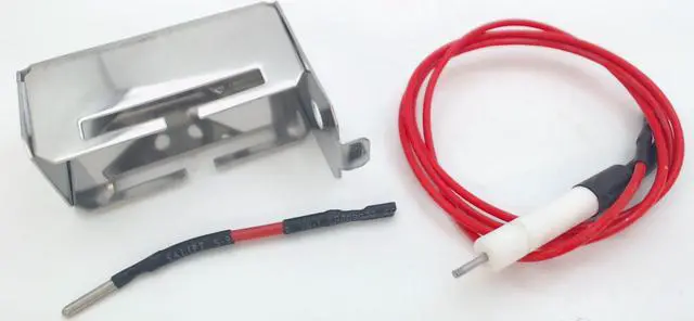 Main image of Stainless Steel Gas Grill Electrode w/ Collector Box & Wire, for DCS, 04850