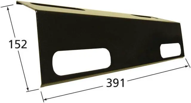 Alt view image 2 of 2 - Gas Grill Stainless Steel Heat Plate for Ducane, 99351