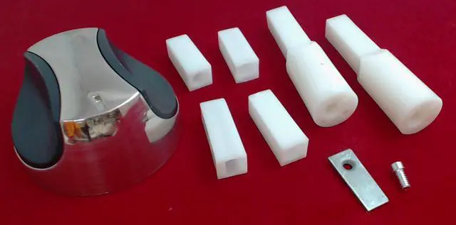 Main image of Plastic Gas Grill Control Knob with 6 Inserts, for Kenmore, 02342