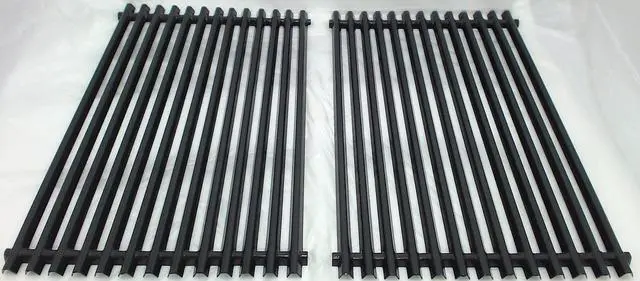 Main image of Porcelain Steel Cooking Grid for Weber Gas Grills, Set of 2, 53812