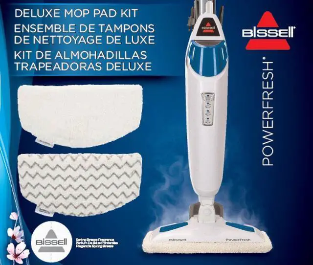 Alt view image 2 of 7 - Bissell Powerfresh Steam Mop Pads W/ Discs #5938