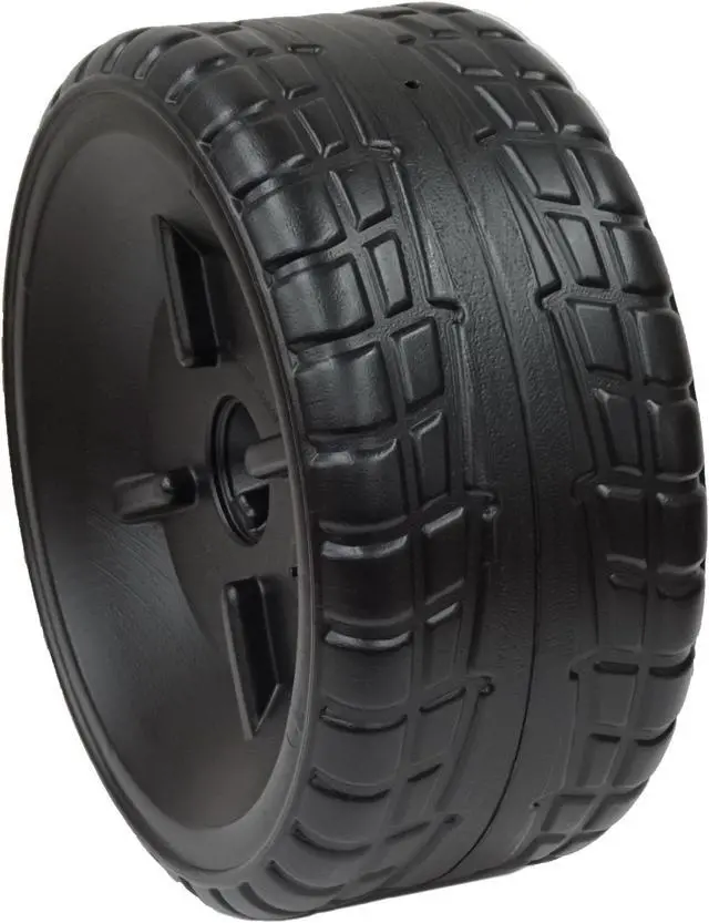 Main image of Power Wheels Ford Mustang, Driver Side Wheel J4390-Q802-01, J4390-2279