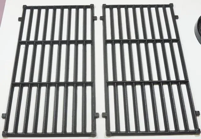 Main image of Gas Grill Cast Iron Cooking Grid for Weber, Set of 2, 17 7/16" x 20 1/2", 63832