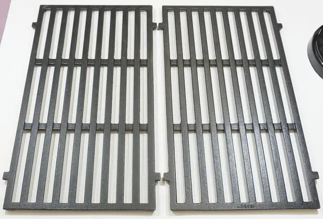 Alt view image 2 of 2 - Gas Grill Cast Iron Cooking Grid for Weber, Set of 2, 17 7/16" x 20 1/2", 63832
