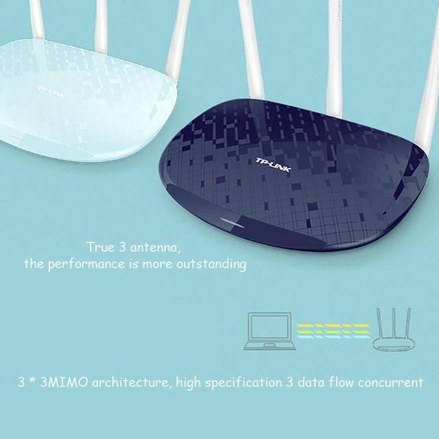 Alt view image 2 of 6 - TP-Link Wireless Router 450Mbps Wifi router TL-WR886N 2.4G Wireless router Wifi repeater TP LINK 802.11b Phone APP Routers