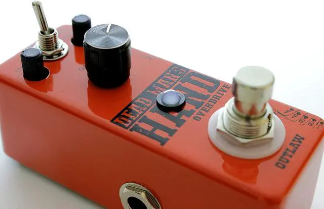 Alt view image 20 of 20 - Outlaw Effects Dead Man's Hand Guitar Overdrive Pedal