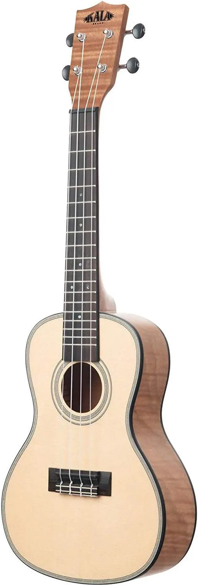 Alt view image 2 of 7 - Kala Solid Spruce Top Exotic Mahogany - Concert