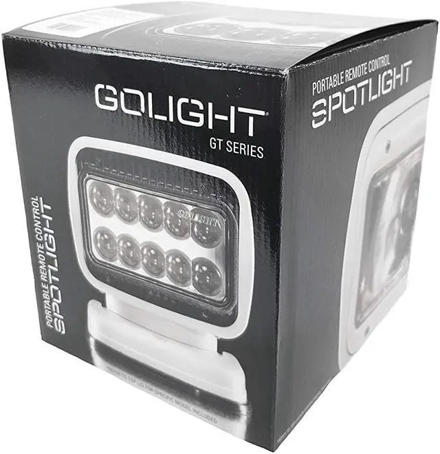 Alt view image 8 of 20 - GOLIGHT 79014GT Spotlight,40W,12VDC,3.5A,LED,8" H