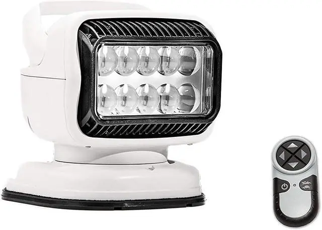 Alt view image 7 of 20 - GOLIGHT 79014GT Spotlight,40W,12VDC,3.5A,LED,8" H