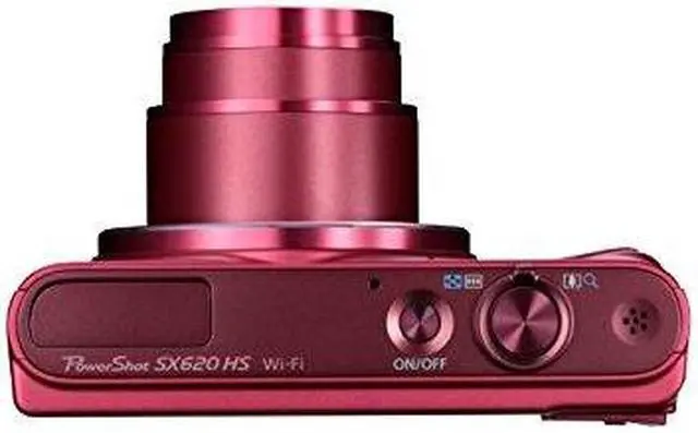 Alt view image 7 of 20 - Canon PowerShot SX620 HS Digital Camera (Red)