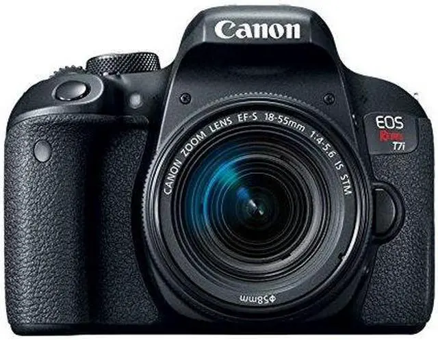 Alt view image 14 of 20 - Canon EOS Rebel T7i Digital SLR Camera with EF-S 18-55mm IS STM Lens