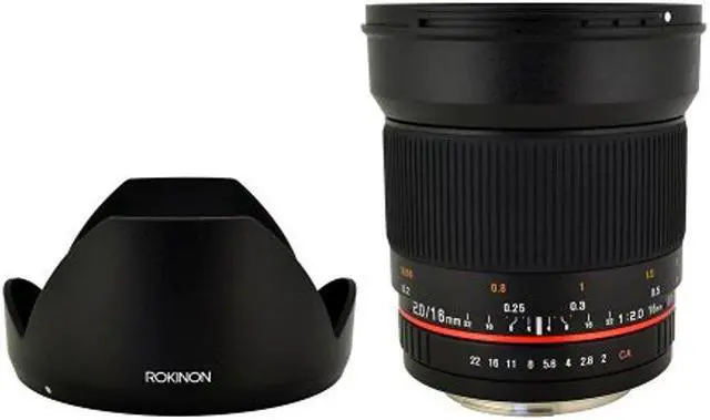 Alt view image 17 of 20 - Rokinon 16mm F/2.0 ED AS UMC CS Lens for Canon EF-S Mount #16M-C