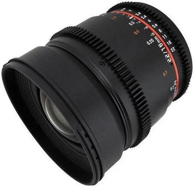 Alt view image 12 of 20 - Rokinon CV16M-NEX 16mm T2.2 Cine Wide Angle Lens for Sony E-Mount Cameras